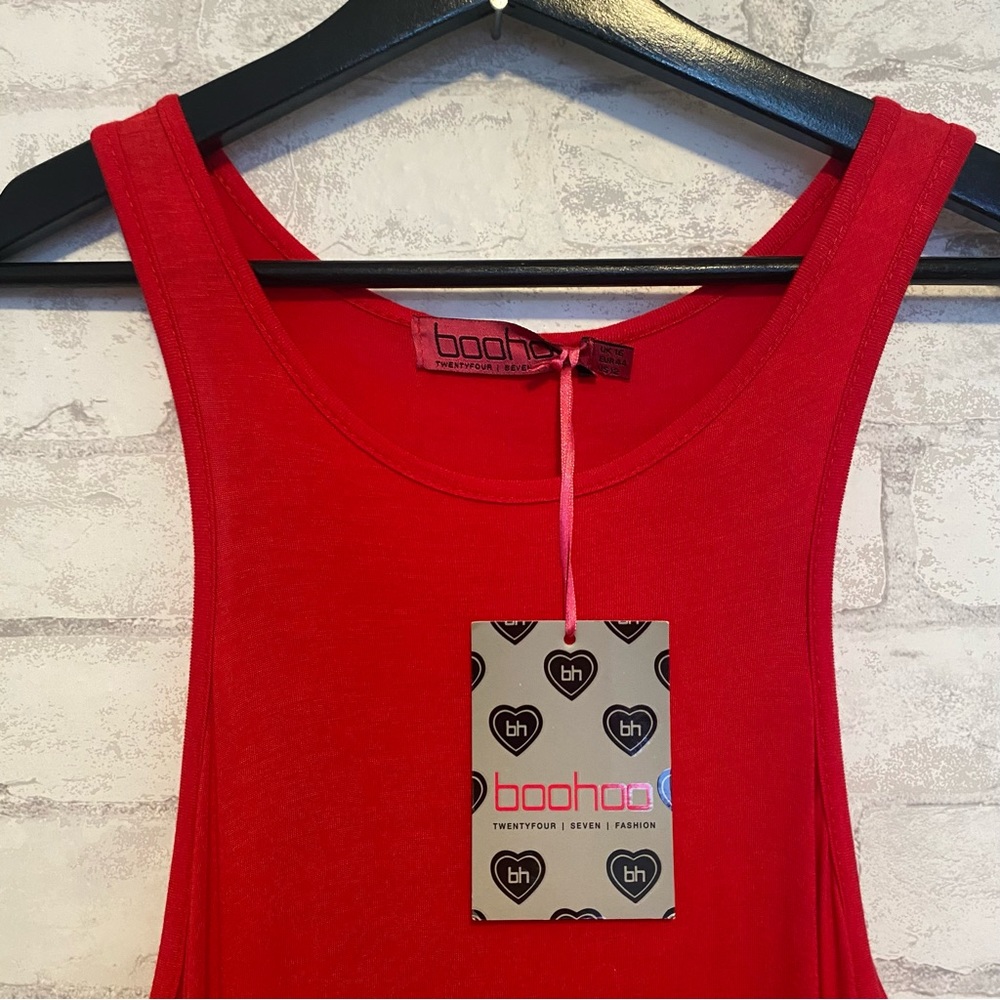 Boohoo Red Maxi Dress - Picture 10 of 11
